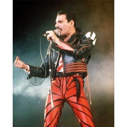 Freddie Mercury Queen Band Red And Black Arrow Jacket